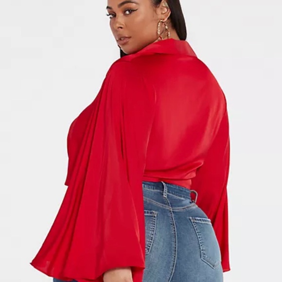 Rosalie ruffled blouse